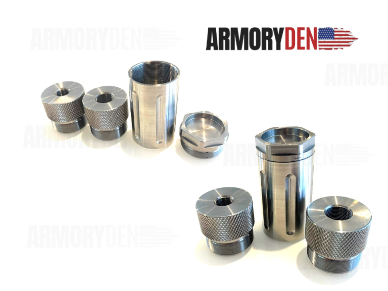 304 Stainless Steel Adaptive Solvent Trap Kit Armory Den 4315