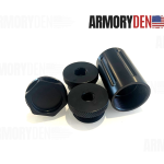 Billet 7075 Aluminum Solvent Traps with a Type III Anodized Military Finish