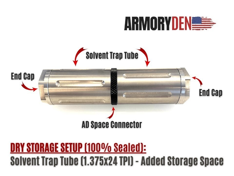 Titanium Solvent Trap and Storage Solutions  