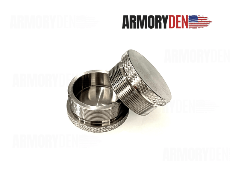 Grade 5 Titanium D Cell End Cap Armory Den